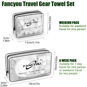 Compressed Bath Towel Kids - Mini Travel Essentials - Fancyou