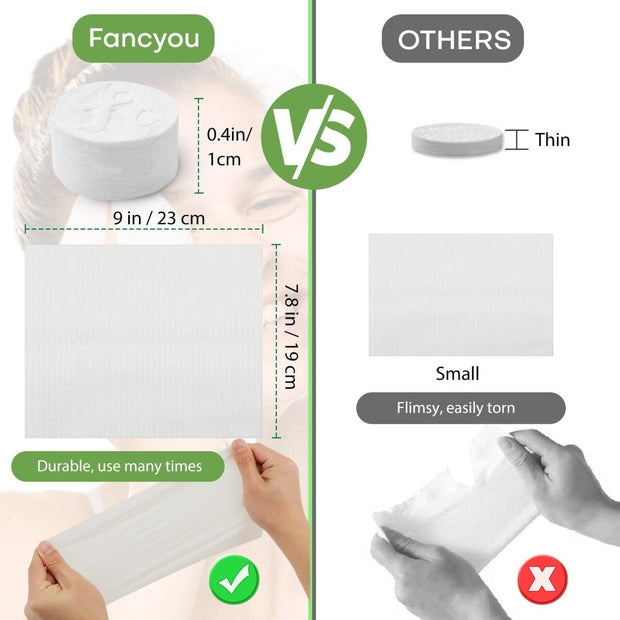 Compressed Towels 100 PCS - Fancyou