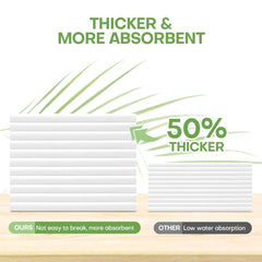 Compressed Towels 500 Count - Thicken - Sensitive Skin on outdoor - Fancyou