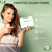 Disposable Face Towel - 100% Plant Fiber - Biodegradable - Fancyou