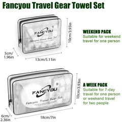 Mini Travel Essentials Compressed Bath Towel for Hotel - Fancyou